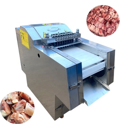 Κοτόπουλου κύβων εμπορικό 50mm κρέατος χωρίζοντας σε τετράγωνα CE μήκους μηχανών