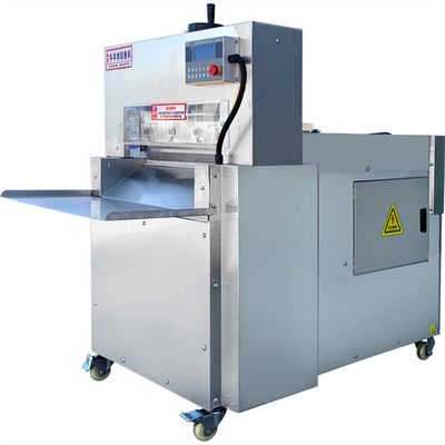 Αυτόματο παγωμένο Slicer μηχανών επεξεργασίας κρέατος CE 50kg/Χ που κόβει CNC την επιτροπή