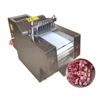 Βιομηχανική τέμνουσα μηχανή κύβων βόειου κρέατος κοτόπουλου μηχανών κρέατος χωρίζοντας σε τετράγωνα