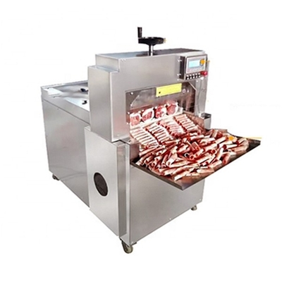 Αυτόματη ηλεκτρική βόειου κρέατος κρέατος ρόλων μηχανή φετών κρέατος τεμνουσών μηχανών παγωμένη