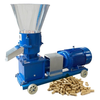 Pelletizer 212mm ζωοτροφών βιομαζών ξύλινη Granulator μηχανή