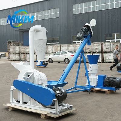 Αυτοματοποιημένη γραμμή παραγωγής πελετών καυσίμου αγροτικού άχυρου