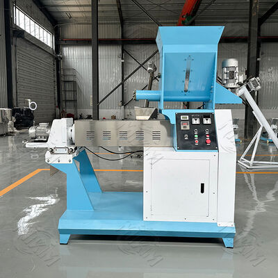 40–250 kg/h Dry-Type Single-Screw Floating Fish Feed Pellet Machine  for Fish Farm