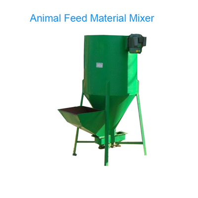 Διπλός αναμίκτης 4kw 1500kg/Χ 2000kg/Χ ζωοτροφών αγελάδων κουπιών πράσινος