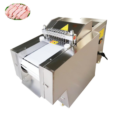 Βαθμός τροφίμων παγωμένος SUS304 αυτόματος κόπτης H85cm μηχανών επεξεργασίας κρέατος