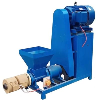 Μικρή μηχανή ανθρακόπλινθων ξυλάνθρακα βιομαζών για το ξύλινο πριονίδι φύλλων φοινικών φλοιών ελιών