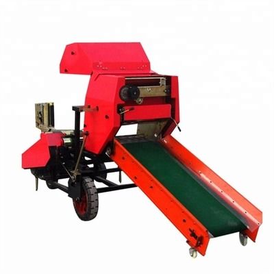 60pcs/μηχανή diesel πρεσών ζωοτροφών τυλίγοντας μηχανών 1.1kw σανού χλόης Χ