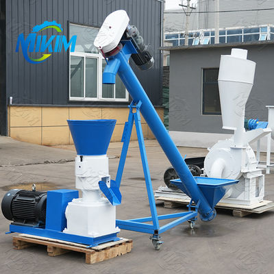 Πλήρως αυτόματη και αποτελεσματική γραμμή παραγωγής καυσίμου καυσίμου αχυρώνα βιομάζας