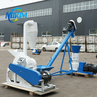 Αυτοματοποιημένη γραμμή παραγωγής πελετών καυσίμου αγροτικού άχυρου