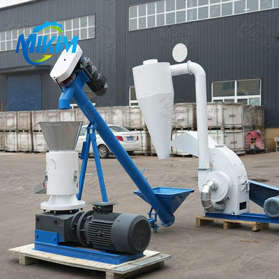 Αυτοματοποιημένη γραμμή παραγωγής πελετών καυσίμου αγροτικού άχυρου