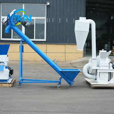 Γραμμή Αυτόματης Παραγωγής Πέλλετ από Άχυρο, Φλοιό Ρυζιού, Τσιπς Ξύλου, Πριονίδι