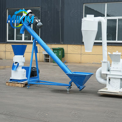 Γραμμή Αυτόματης Παραγωγής Πέλλετ από Άχυρο, Φλοιό Ρυζιού, Τσιπς Ξύλου, Πριονίδι