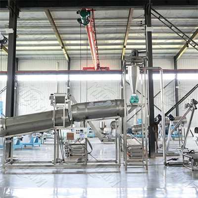 Αυτόματη γραμμή παραγωγής για την ξηρή γάτα και το σκυλί κατοικίδιο ζώο εξωθημένη τροφή