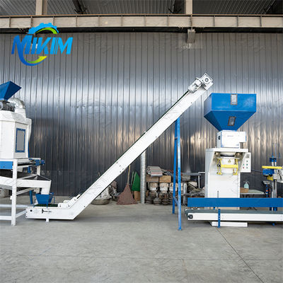 Ολοκληρωμένη, τμηματική, πλήρως αυτόματη γραμμή παραγωγής πέλλετ ζωοτροφών, έργο με το κλειδί στο χέρι, πτηνοτροφία