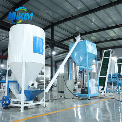 7.5kw μηχανή 200KG/Χ σβόλων τροφών βοοειδών