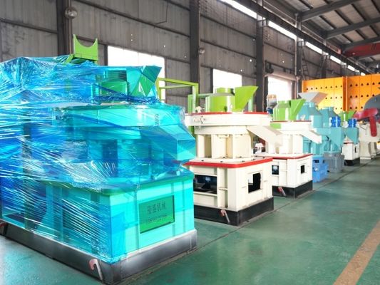 Pelletizer 212mm ζωοτροφών βιομαζών ξύλινη Granulator μηχανή