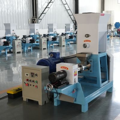 Μηχανή εξώθησης σφαιριδίων τροφών ψαριών ξηρού τύπου Πλωτή 120-150kg/H