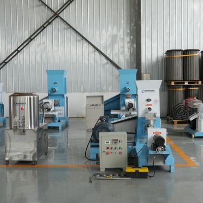 Μίνι τροφή ψαριών ODM που καθιστά επιπλέον Pelletizer τροφών ψαριών μηχανών ανθεκτικό