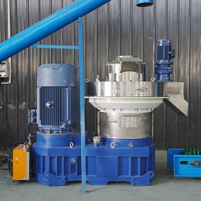 Μηχανή πέλλετ πριονιδιού Μηχανή πέλλετ ξύλου για παραγωγή πέλλετ καυσίμου βιομάζας