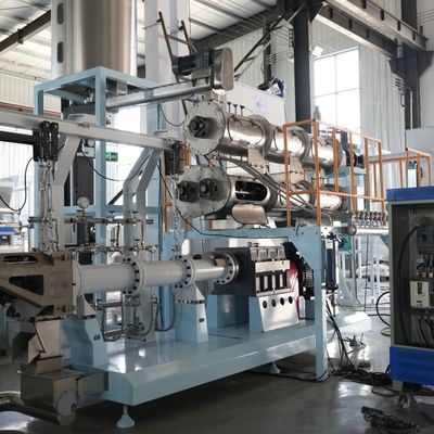 2ton/γενεαλογική γραμμή παραγωγής 20×1.2×2.2mm τροφών της Pet τροφίμων σκυλιών Χ 115KW