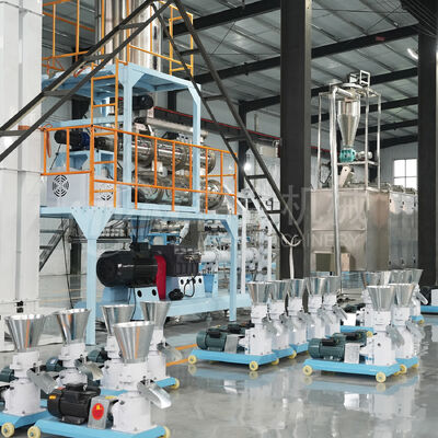 Hot Selling wet Type Floating fish feed extruder machine Twin screw sinking fish feed making machine Pet Food Floating Fish Pellet Making Machine Processing Line
