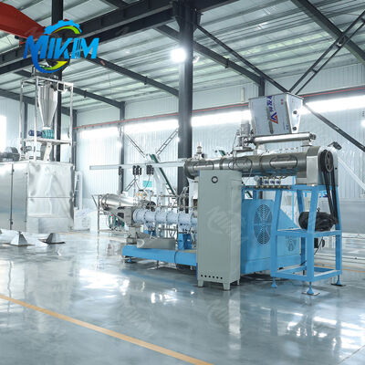 καυτή πώληση Μηχανή επεξεργασίας τροφίμων για κατοικίδια ζώα υγρό τύπου Δίδυμο μονοβίδα Extruder τροφίμων για σκύλους