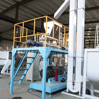 2 Ton 1mm Pet Trade Fish Feed Machine Floating Twin Screw Dog Food Extruder machine for Tilapia