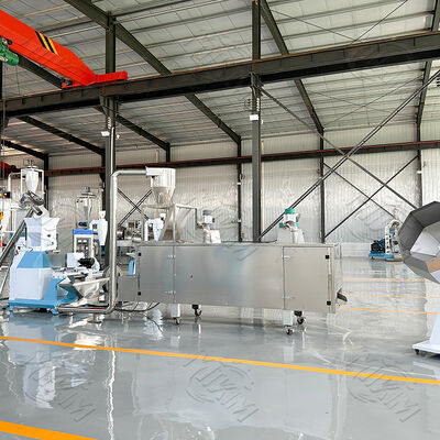 Αυτόματη μηχανή εξώθησης τροφής για γαρίδες με μονό κοχλία για ξηρή και υγρή τροφή για κατοικίδια, γαρίδες