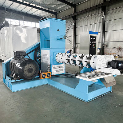 40-2000kg/h Μηχανή κατασκευής πελετών ψαροτροφής με μόνο μία βίδα, 0,5-12 mm